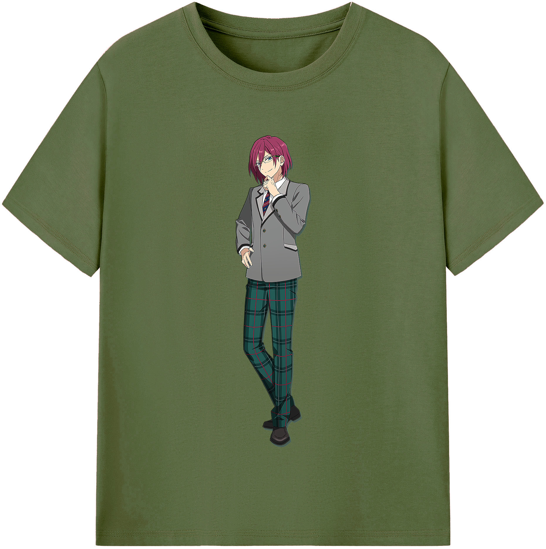 （画像用） あんさんぶるスターズ! Ensemble Stars 綿100％半袖Tシャツ（フロントプリント）